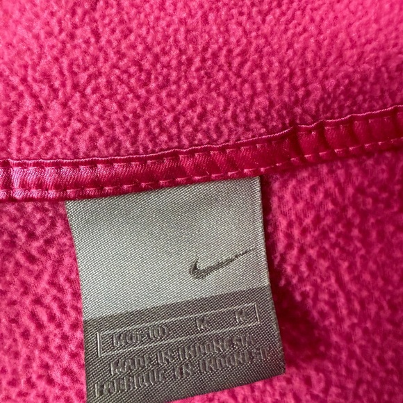 YK2 Nike Women's Vibrant Pink Utility Fleece Jacket - Picture 3 of 7